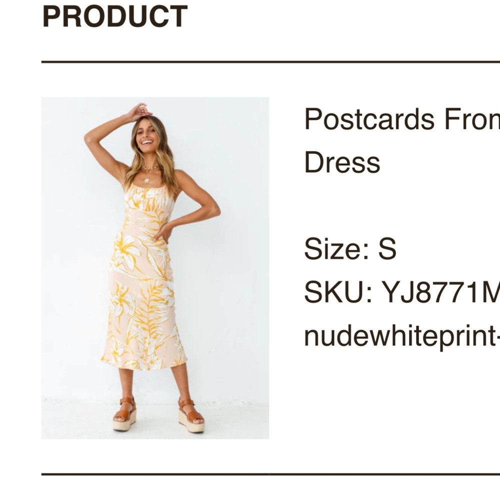 Women’s Midi Dress - Picture 5 of 5